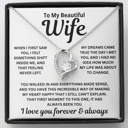 To My Wife - That Feeling Never Left - Necklace