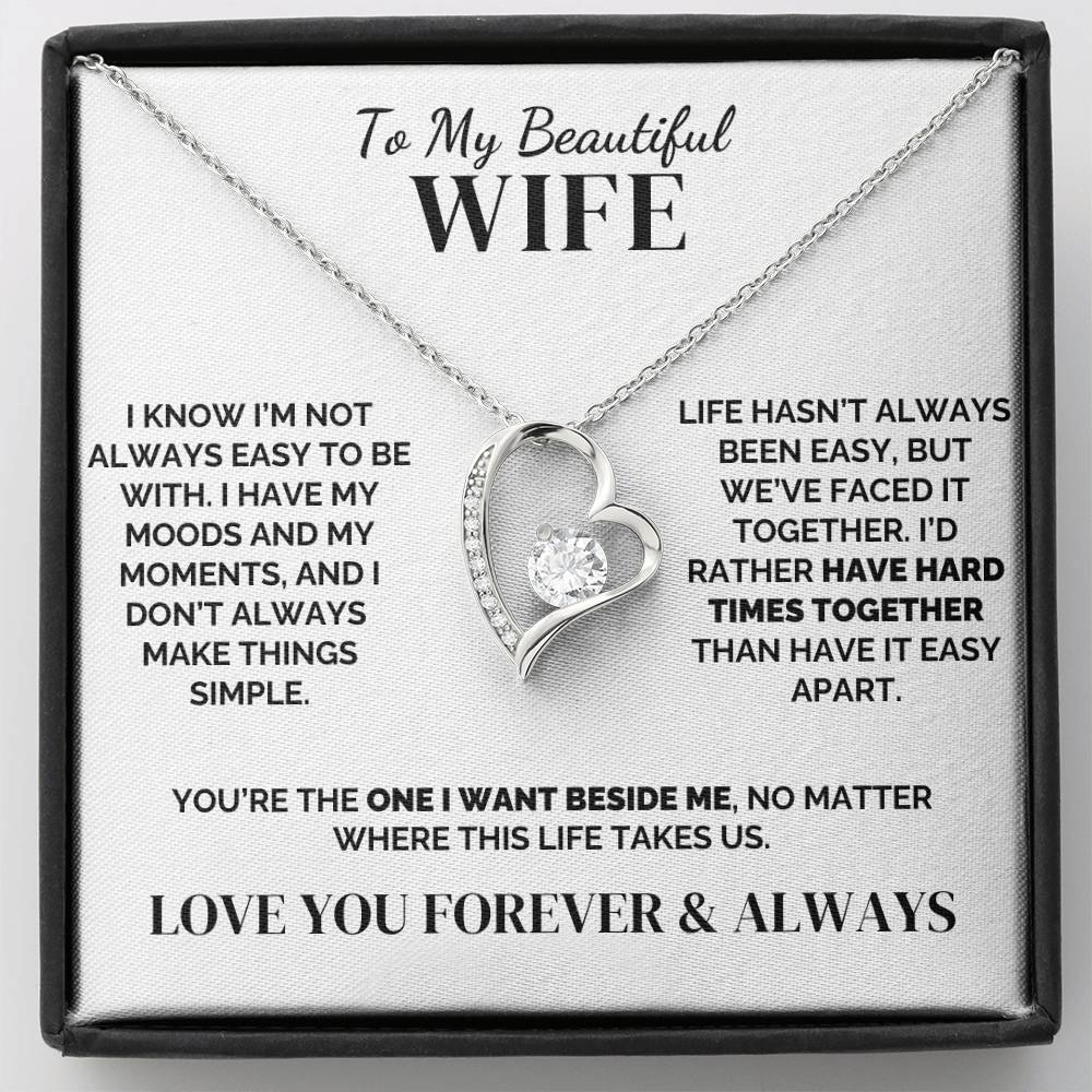 To My Wife – Facing It Together – Necklace