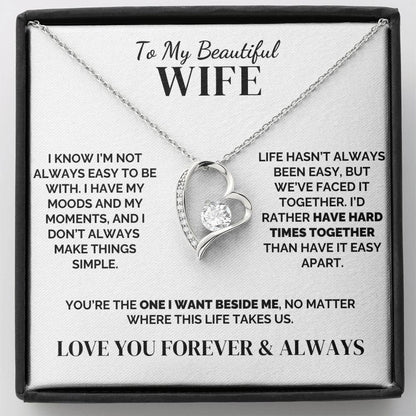 To My Wife – Facing It Together – Necklace