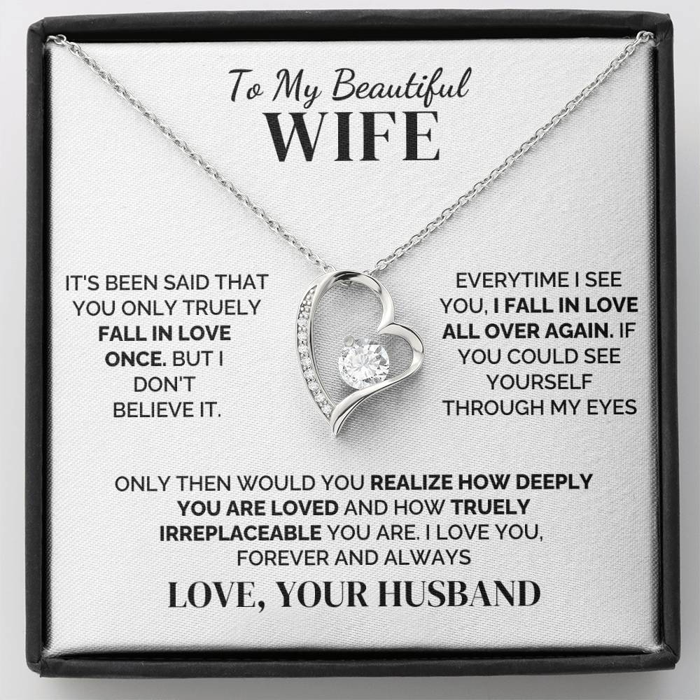 To My Wife – Falling in Love Again – Necklace