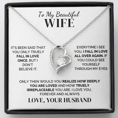 To My Wife – Falling in Love Again – Necklace