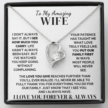To My Wife – I See You – Necklace