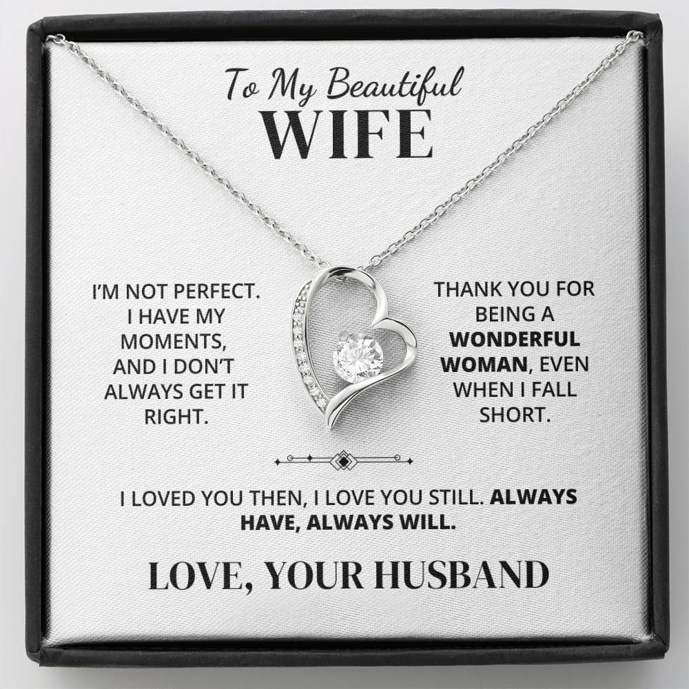 To My Wife – Always Have, Always Will – Necklace