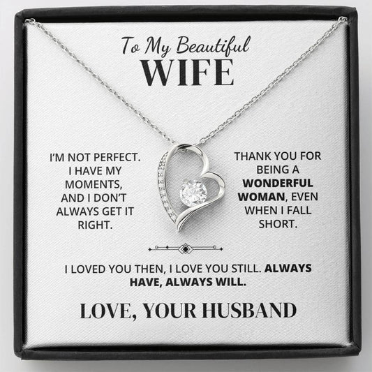 To My Wife – Always Have, Always Will – Necklace