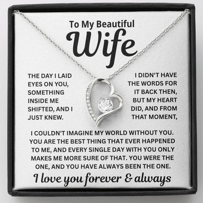 To My Wife - You Were Always The One - Necklace