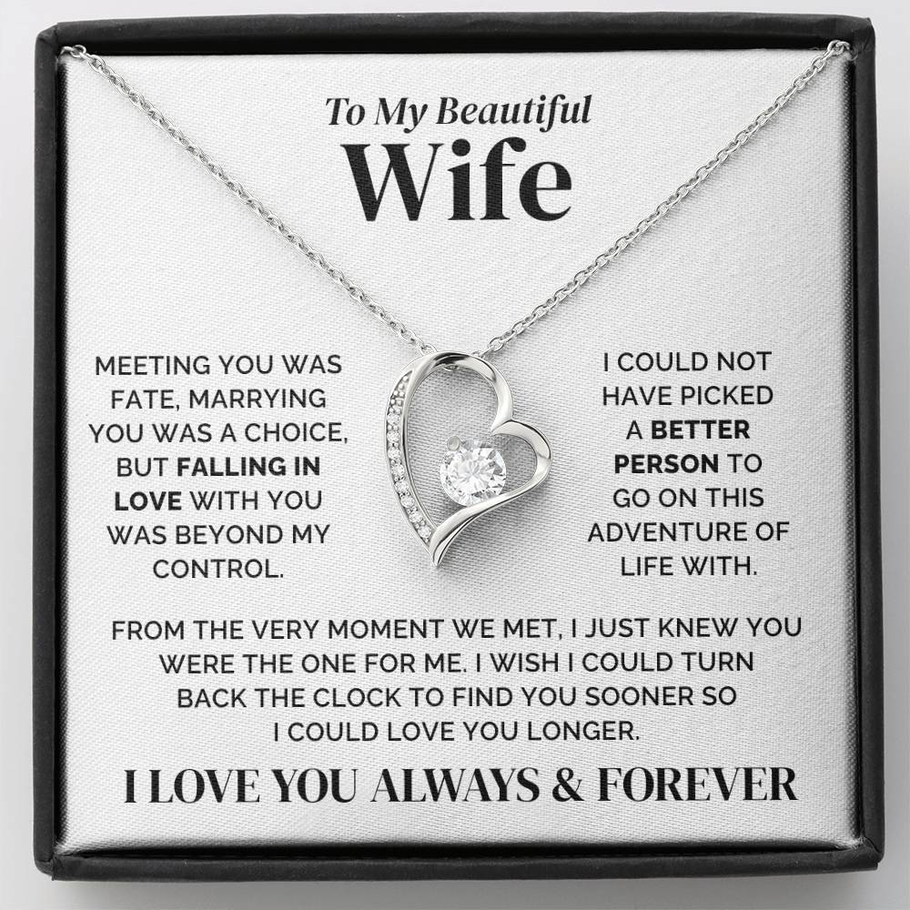 To My Wife – Beyond My Control – Necklace