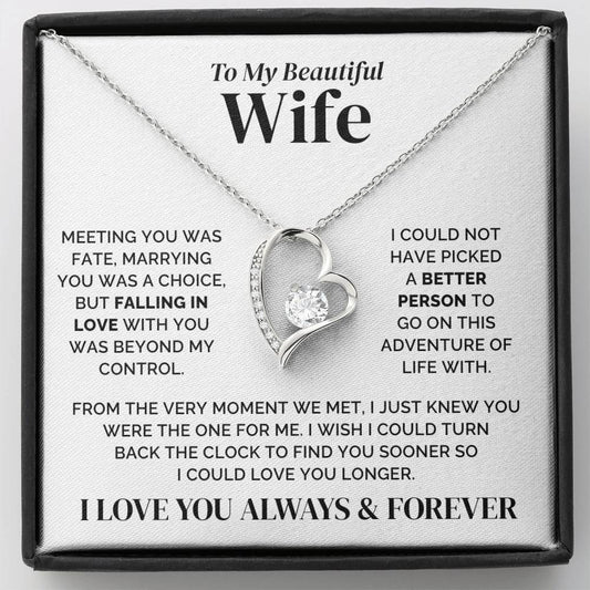 To My Wife – Beyond My Control – Necklace