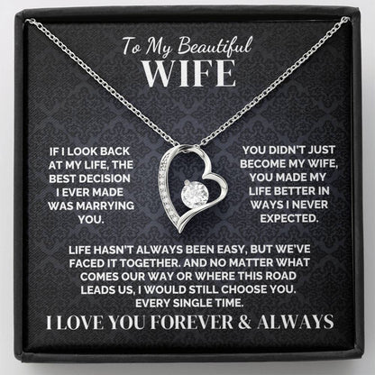 To My Wife – I’d Still Choose You – Necklace