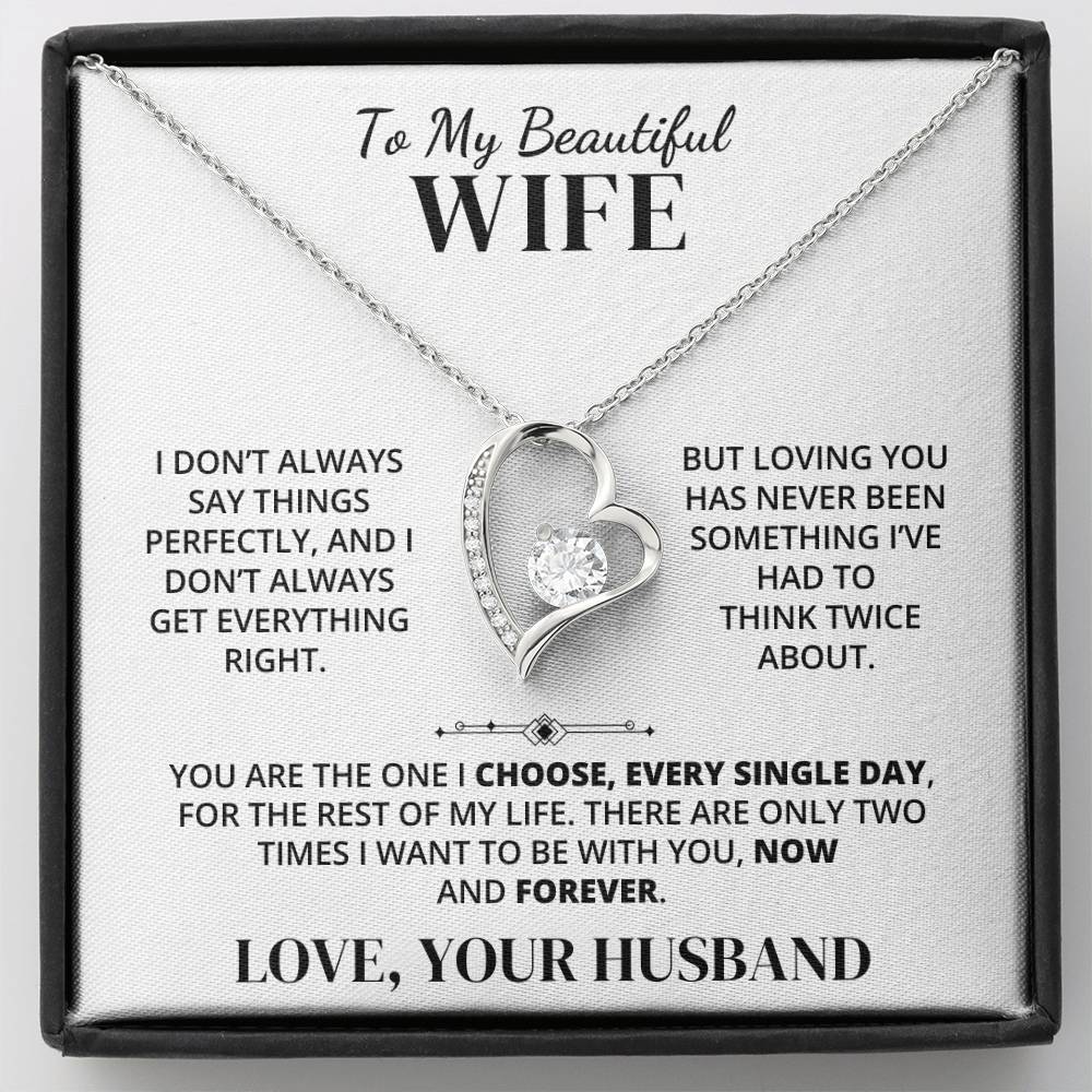 To My Wife – Every Single Day – Necklace