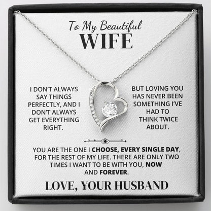 To My Wife – Every Single Day – Necklace