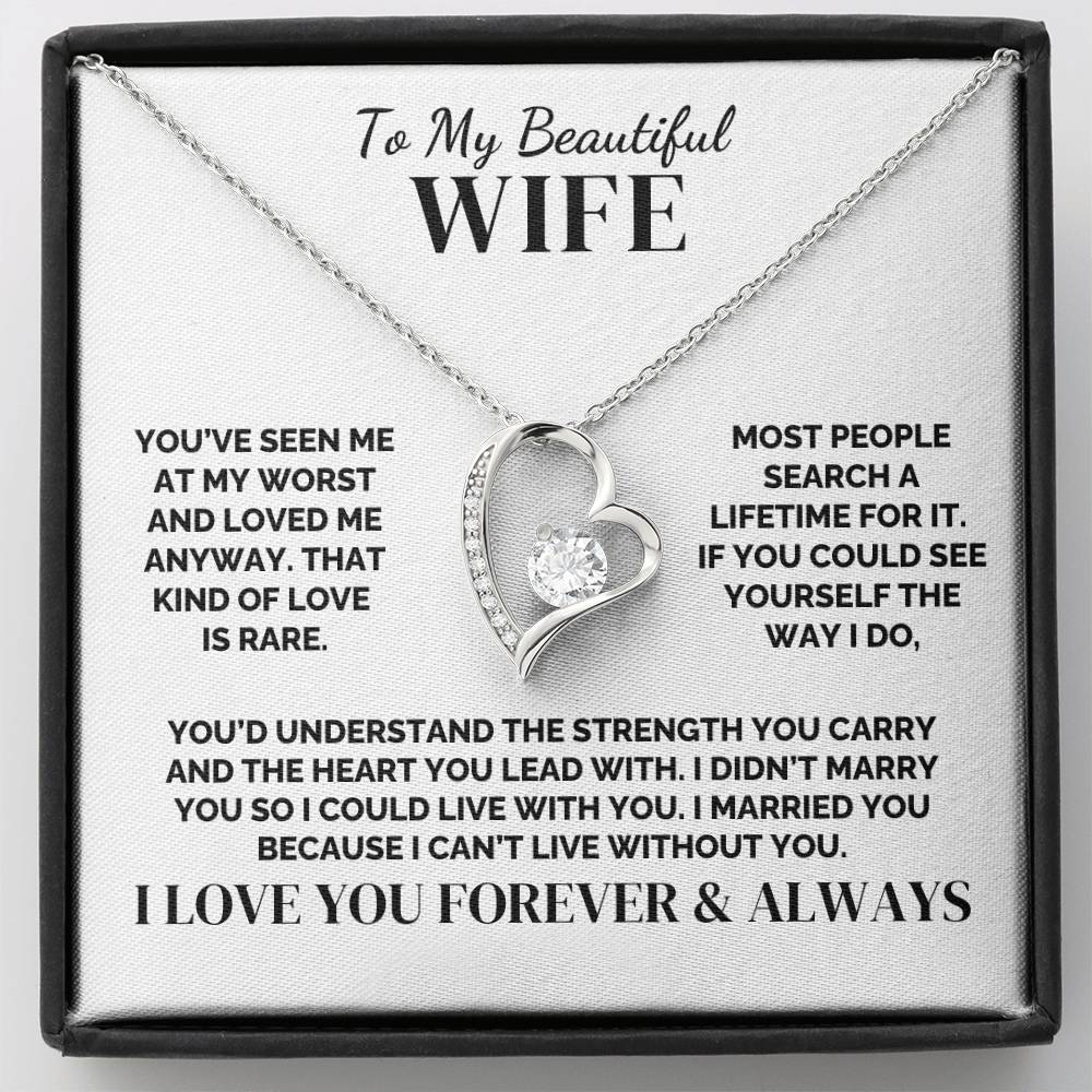 To My Wife – You Loved Me Anyway – Necklace