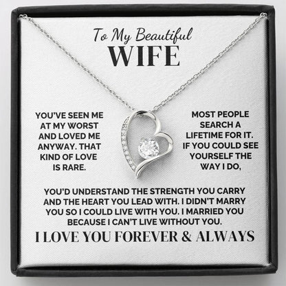 To My Wife – You Loved Me Anyway – Necklace