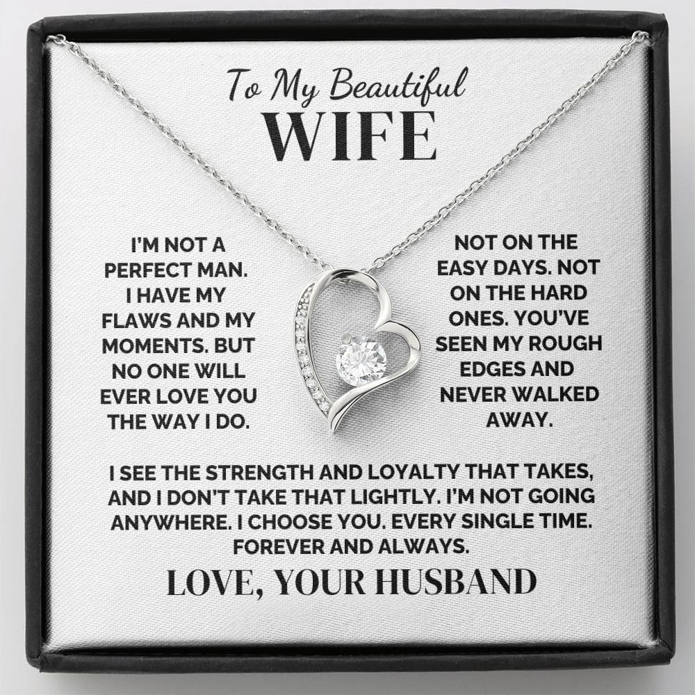 To My Wife – I Don’t Quit On Us – Necklace