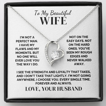 To My Wife – I Don’t Quit On Us – Necklace