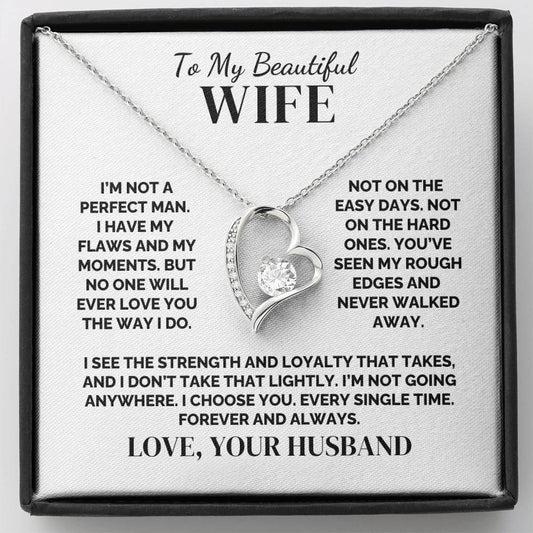 To My Wife – I Don’t Quit On Us – Necklace