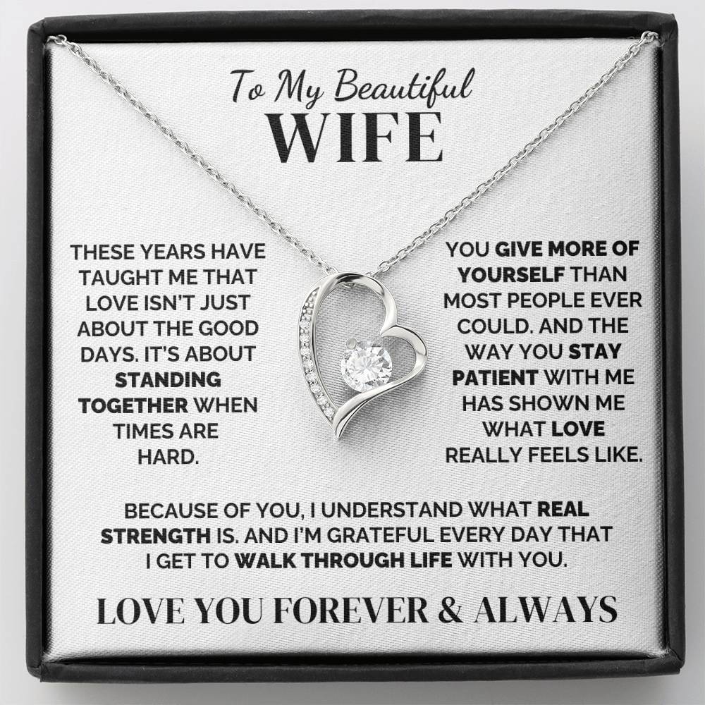 To My Wife – I See All You Carry – Necklace