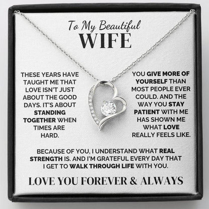 To My Wife – I See All You Carry – Necklace