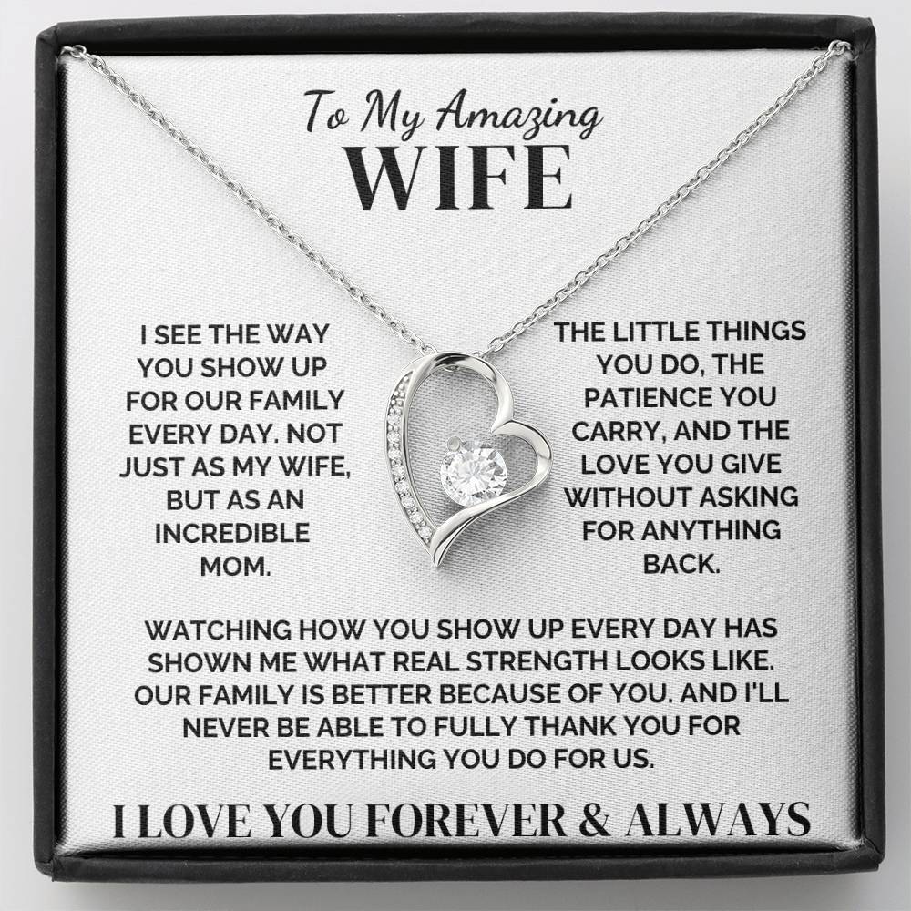 To My Wife – The Way You Carry Us – Necklace