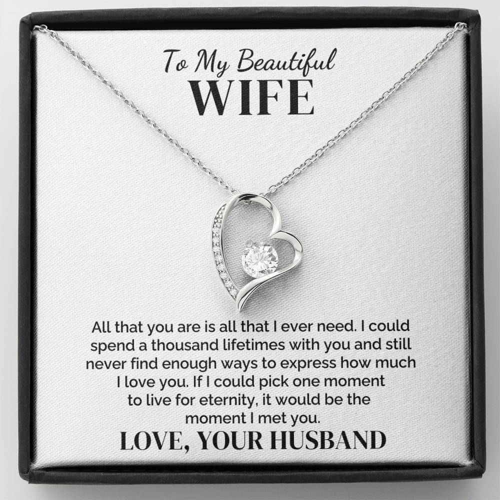 To My Wife – From the Moment I Met You – Necklace