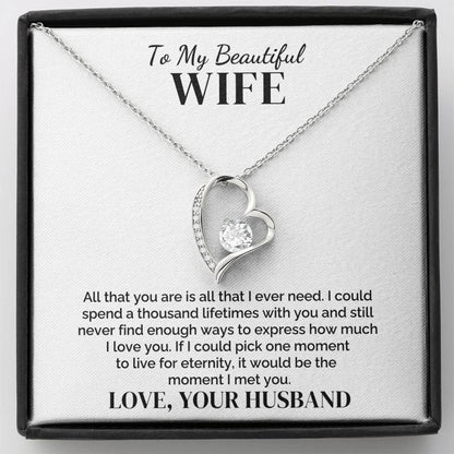 To My Wife – From the Moment I Met You – Necklace