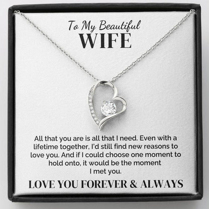 To My Wife – All That I Need – Necklace