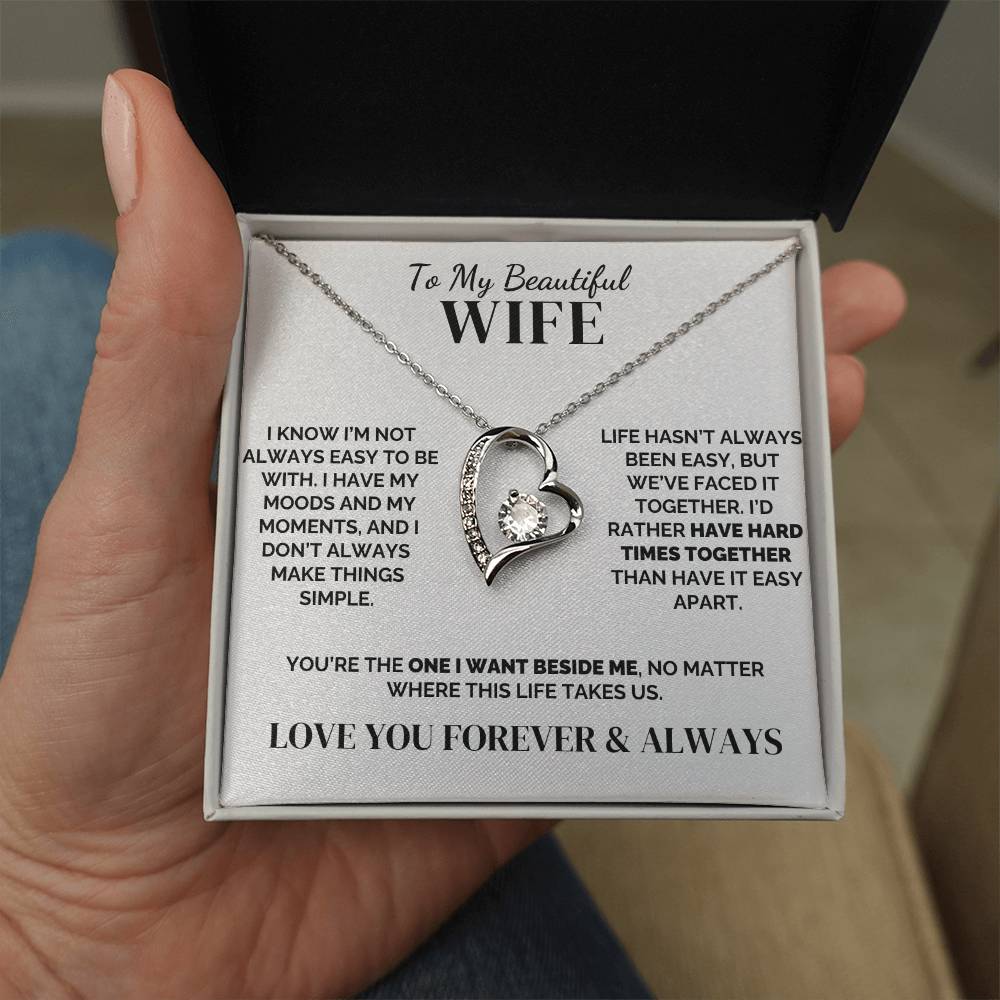 To My Wife – Facing It Together – Necklace
