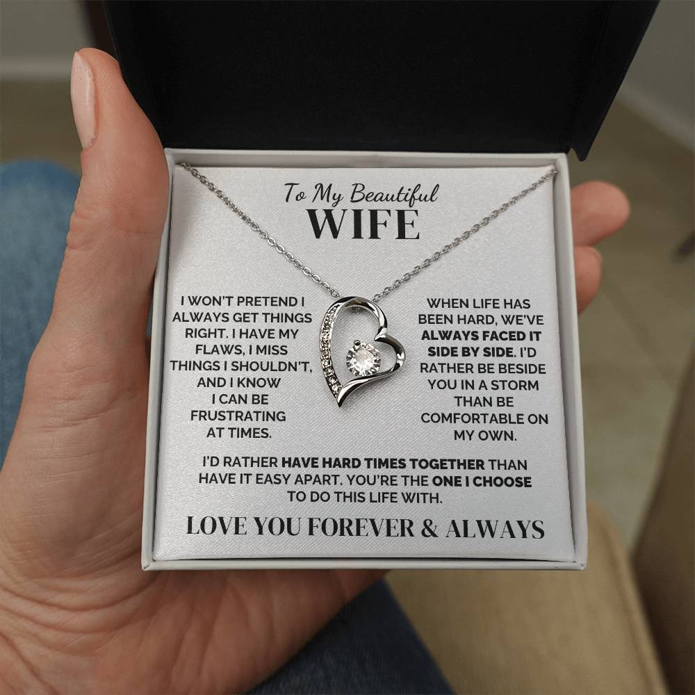To My Wife – The One I Choose – Necklace