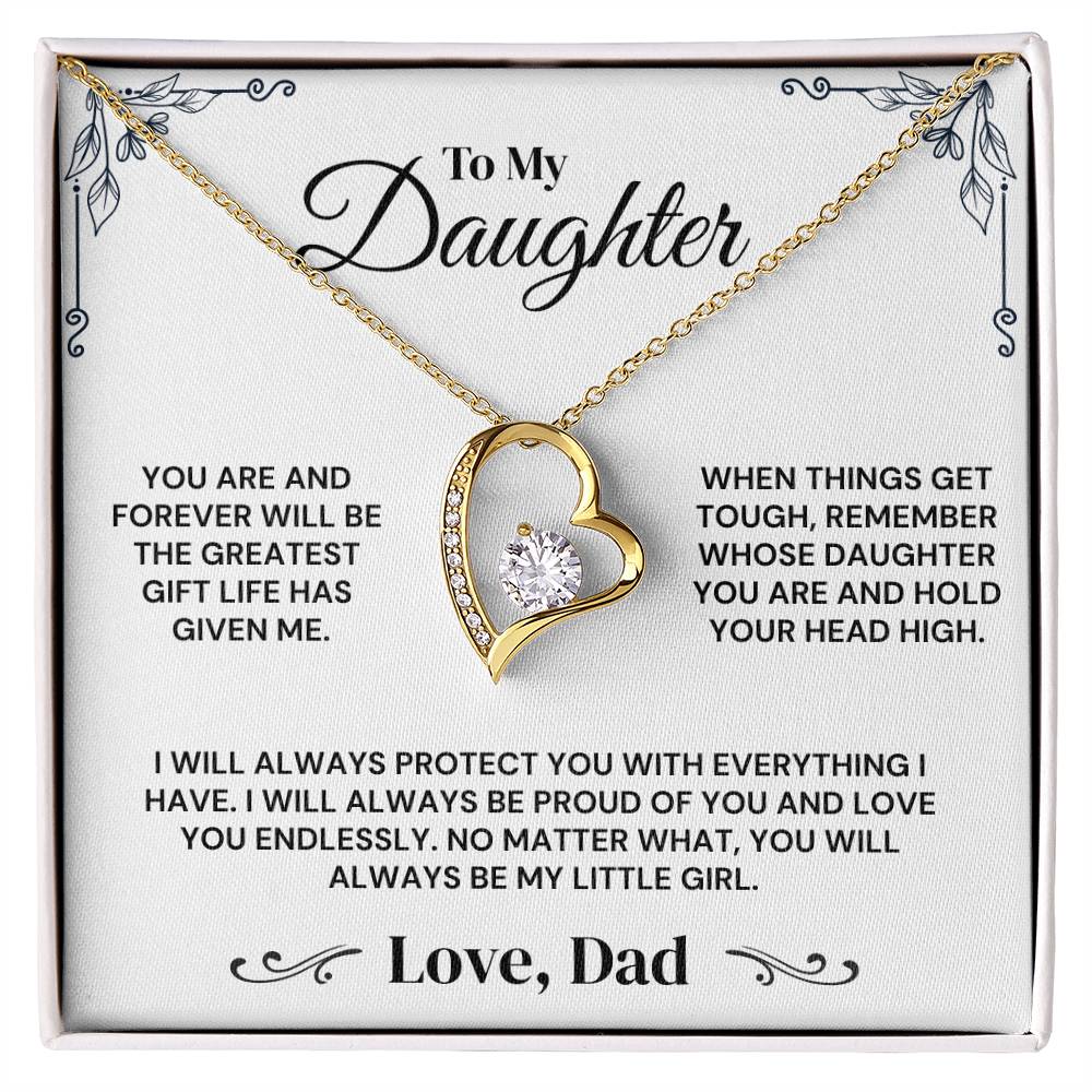To My Daughter - You’re My Incredible Girl - Necklace