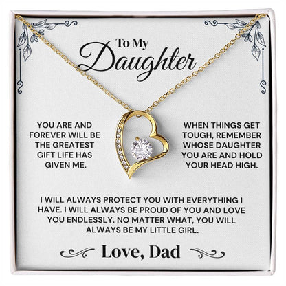 To My Daughter - You’re My Incredible Girl - Necklace