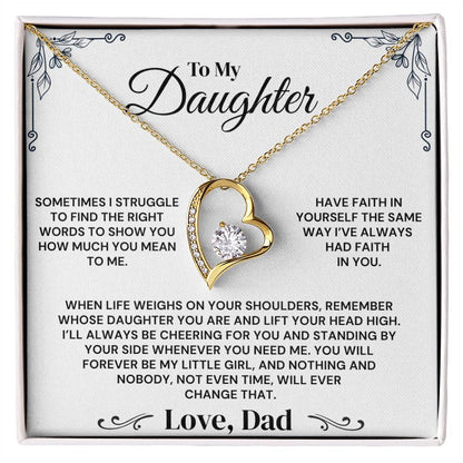 To My Daughter - My Heart’s Promise - Necklace