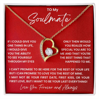 To My Soulmate - My Promise - Necklace