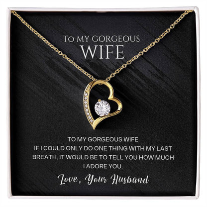 To My Wife - Adore You - Necklace