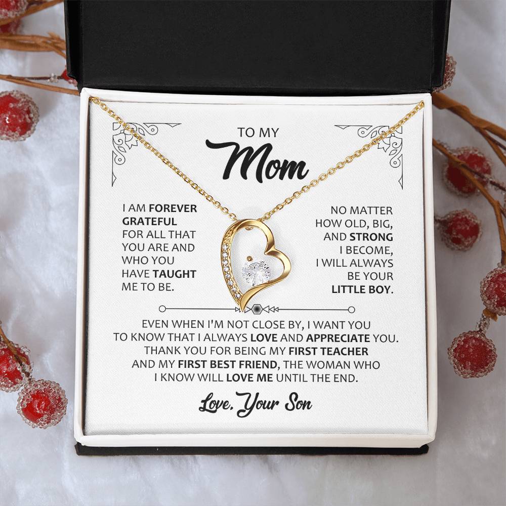 To My Mom - My First - Necklace