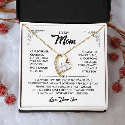 To My Mom - My First - Necklace