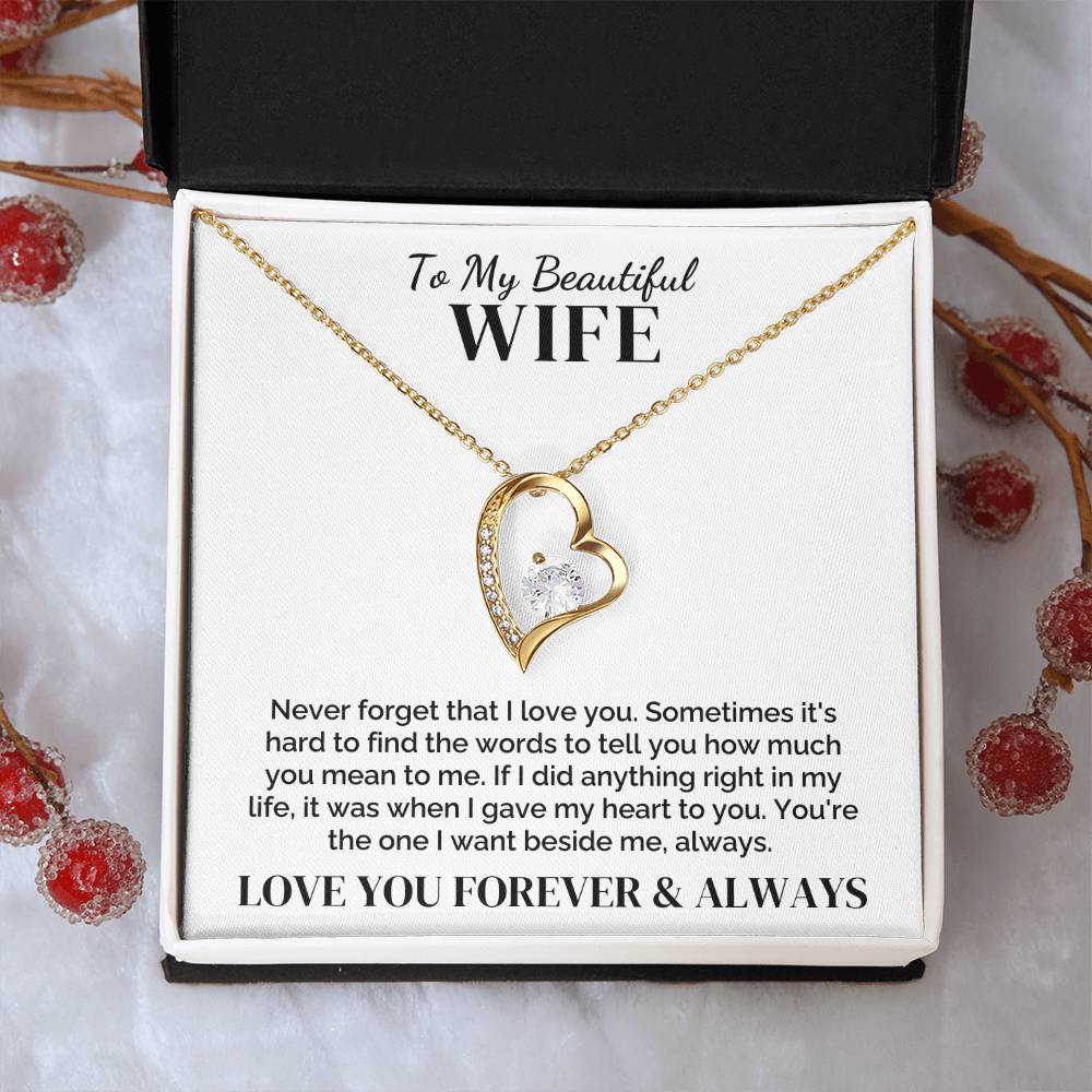 To My Wife – The Choice I’ll Always Make – Necklace
