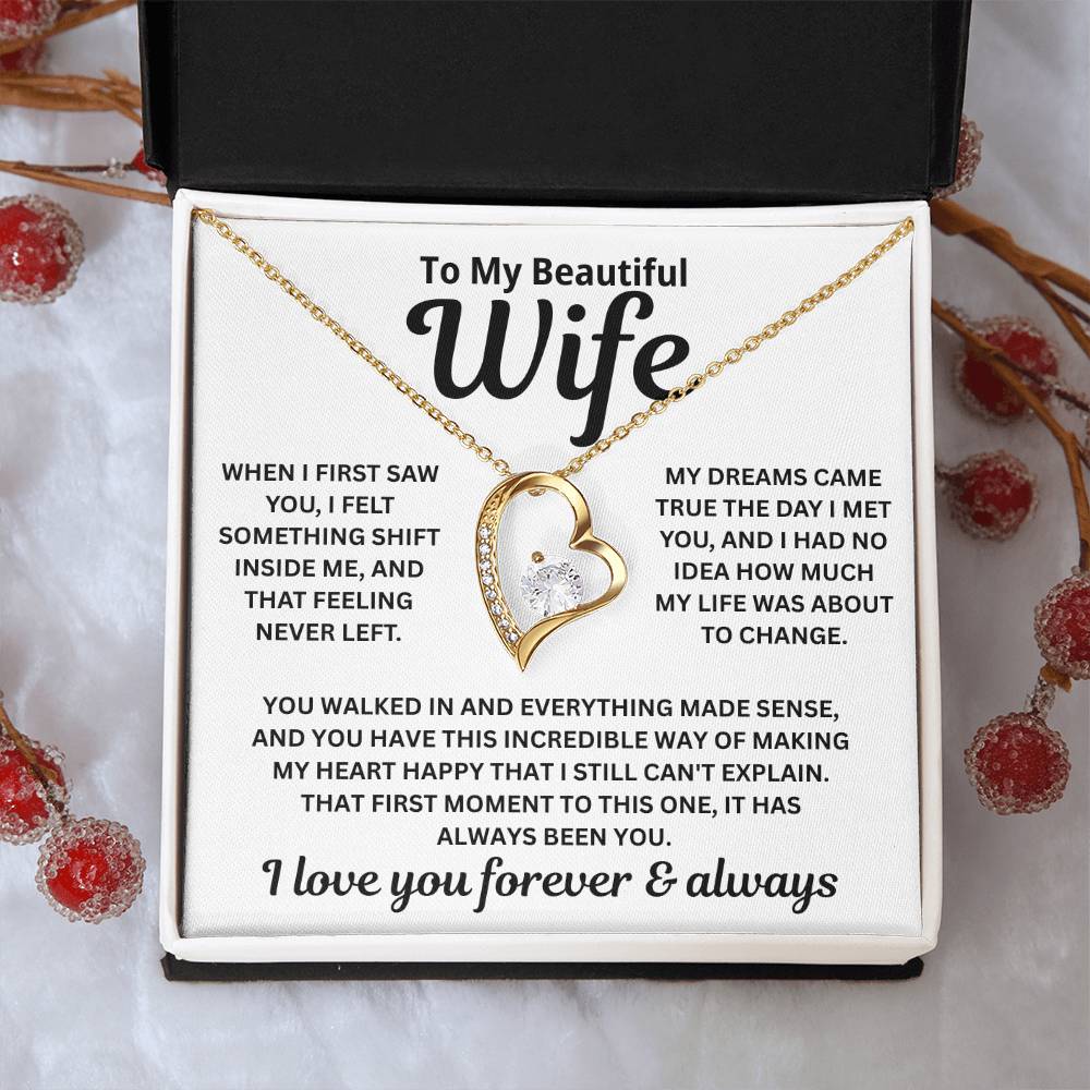 To My Wife - That Feeling Never Left - Necklace