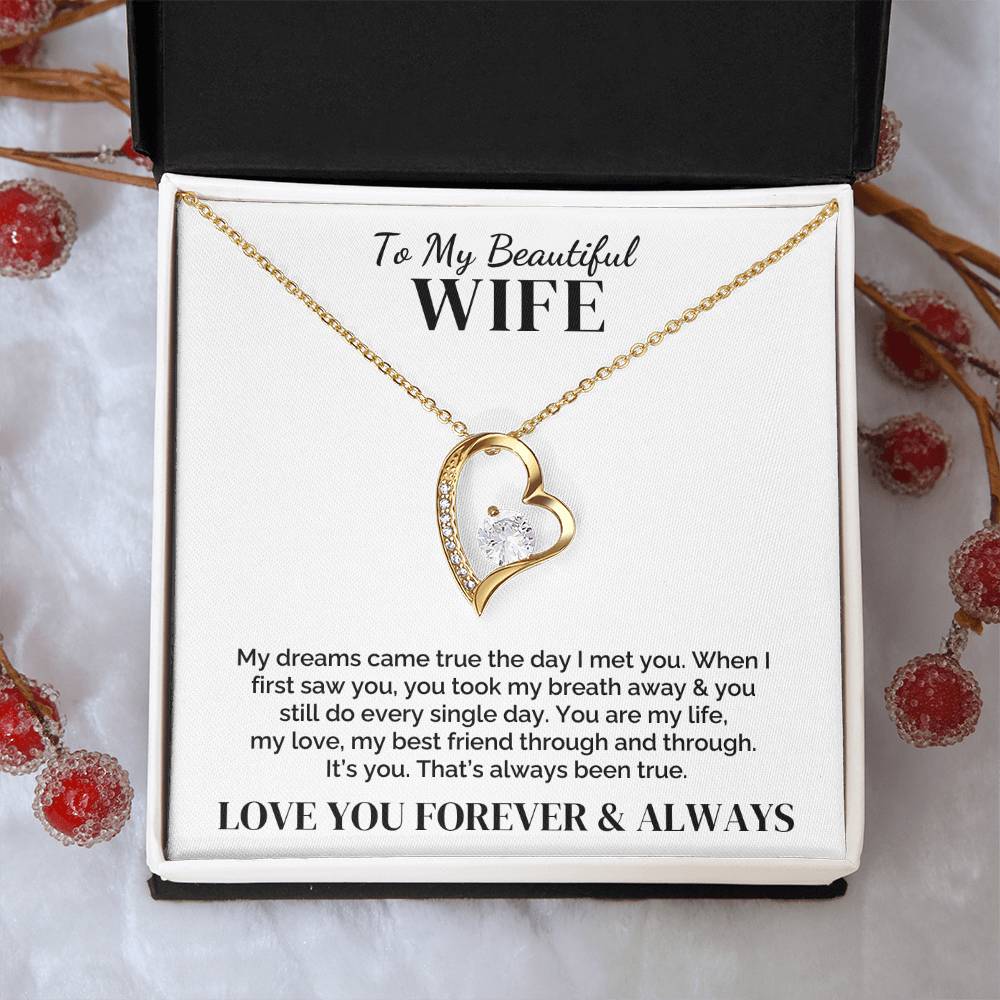 To My Wife – It Was Always You – Necklace