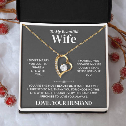 To My Wife – I Choose You – Necklace