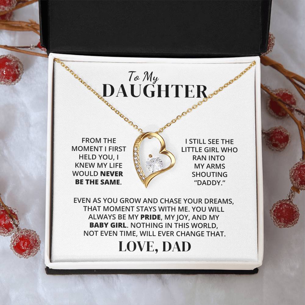 To My Daughter – My Pride and My Joy – Necklace