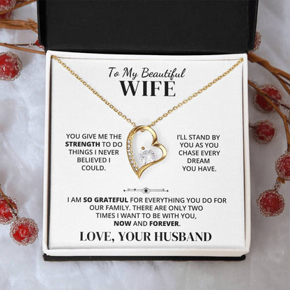 To My Wife – By Your Side – Necklace
