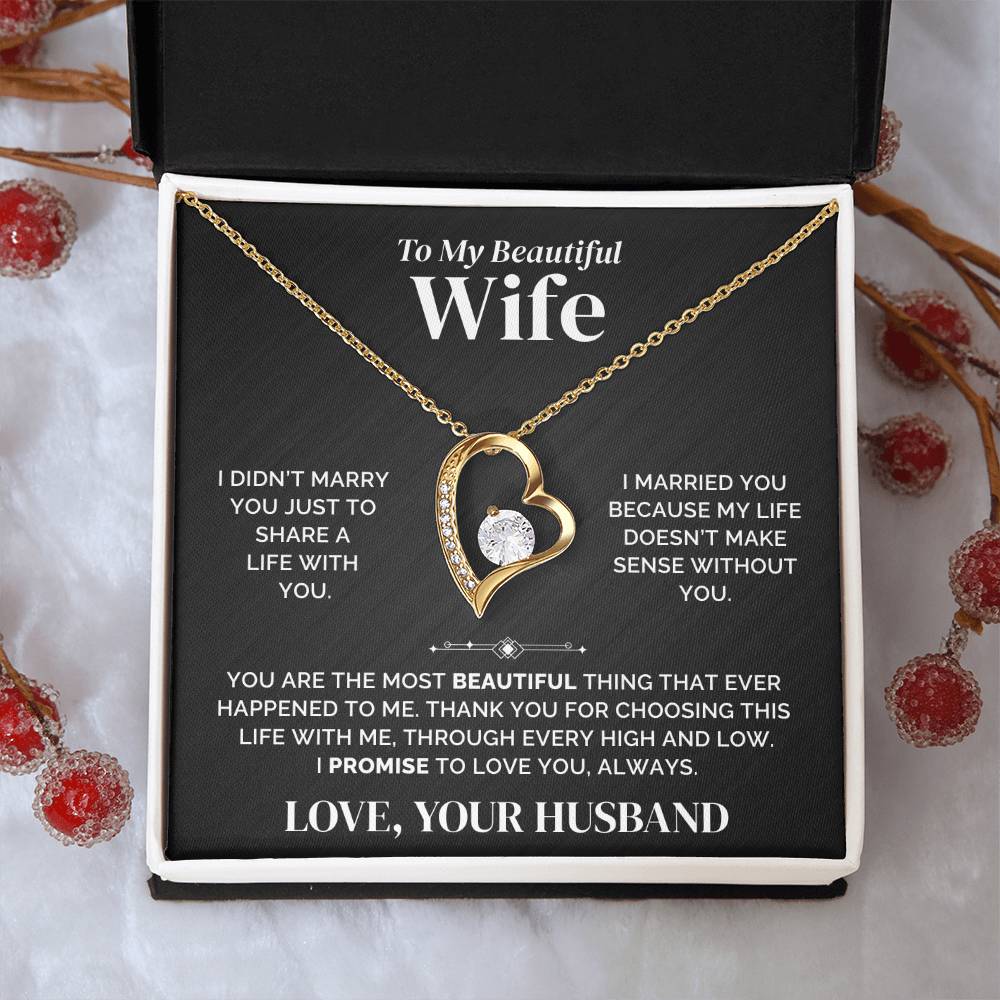 To My Wife – I Choose You – Necklace
