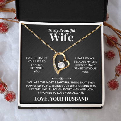 To My Wife – I Choose You – Necklace
