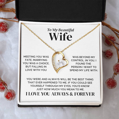To My Wife – My Life, My Choice – Necklace