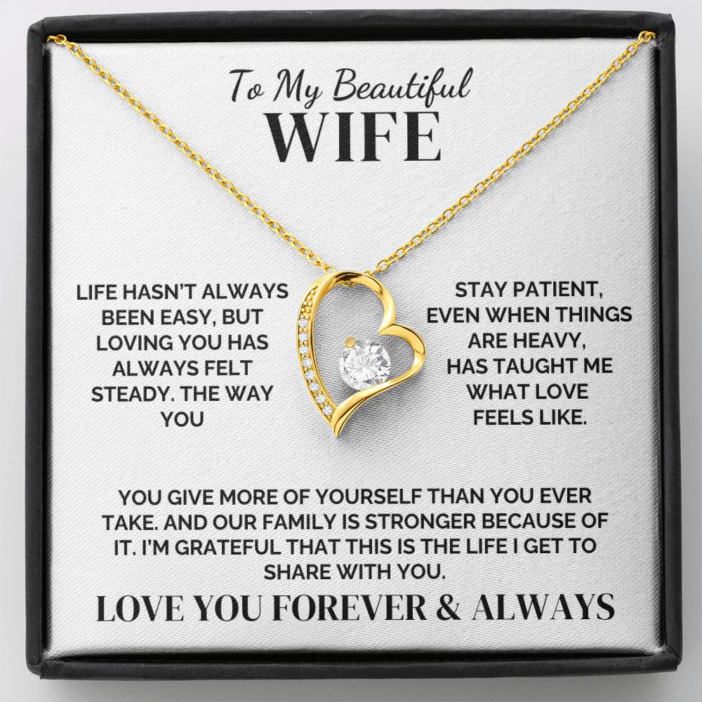 To My Wife – The Strength I See – Necklace