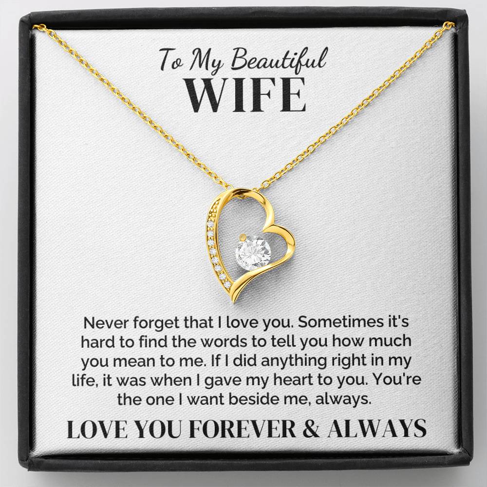To My Wife – The Choice I’ll Always Make – Necklace