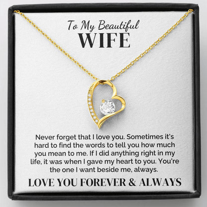 To My Wife – The Choice I’ll Always Make – Necklace