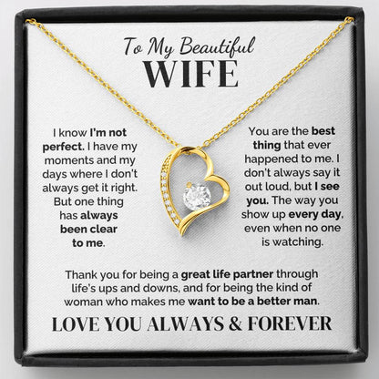 To My Wife – The Best Thing – Necklace