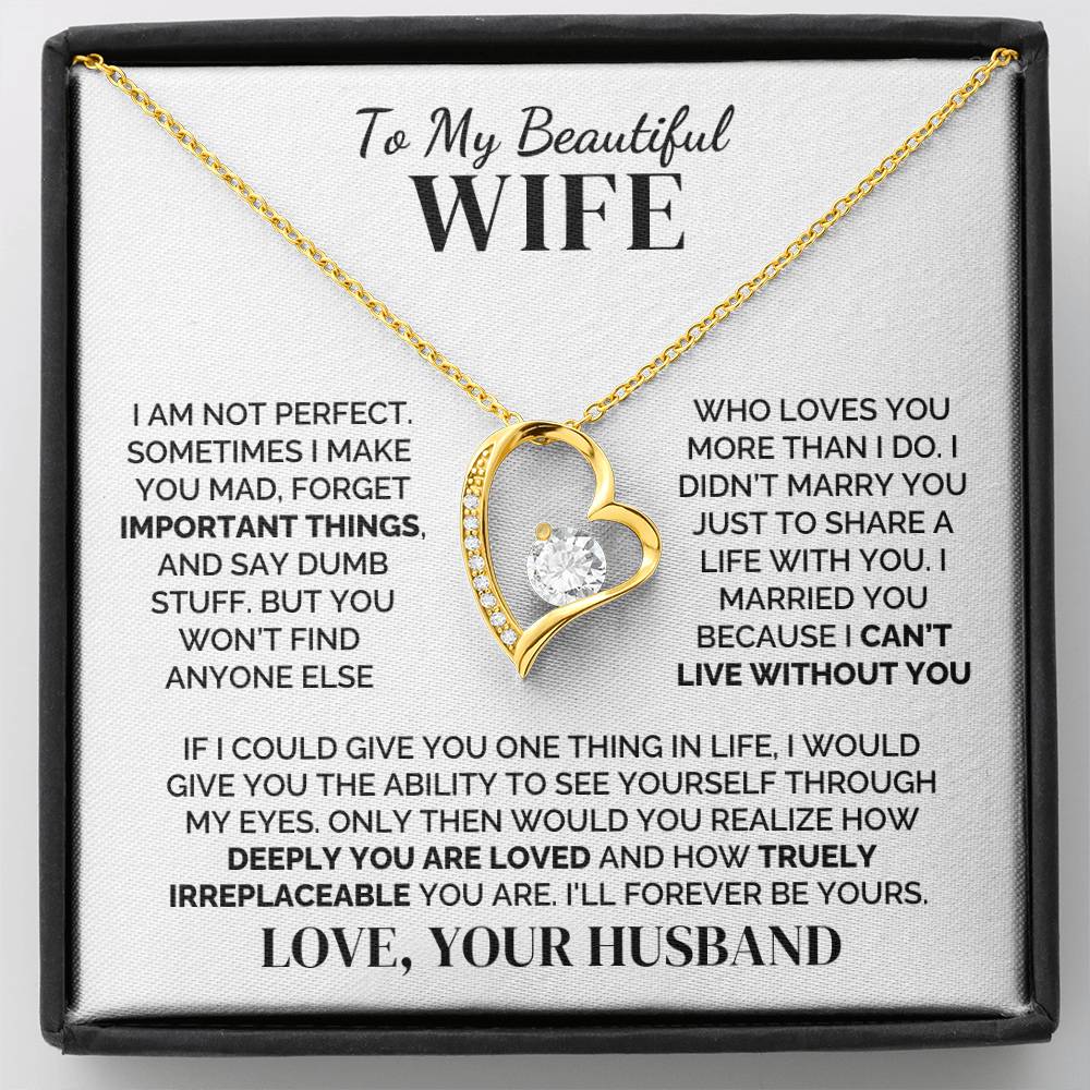 To My Wife – Loved As You Are – Necklace