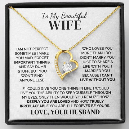To My Wife – Loved As You Are – Necklace