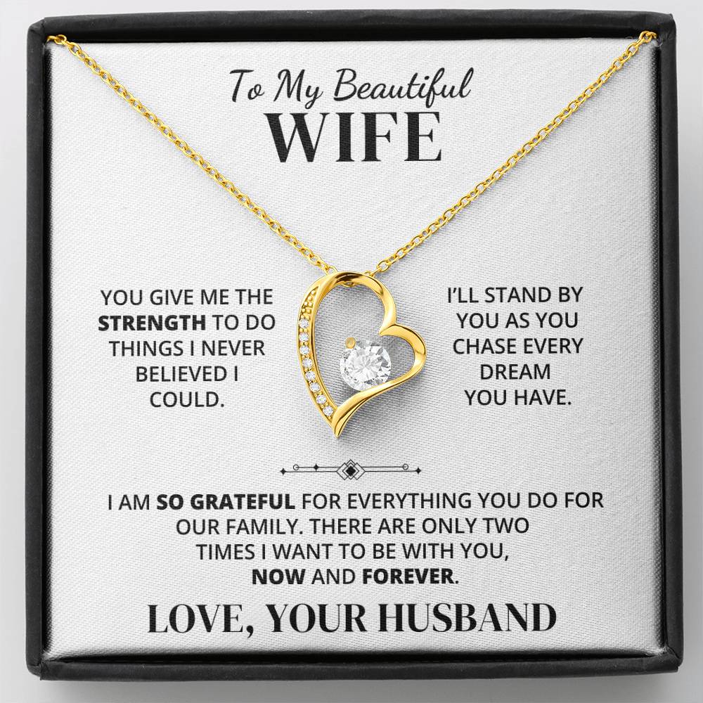 To My Wife – By Your Side – Necklace